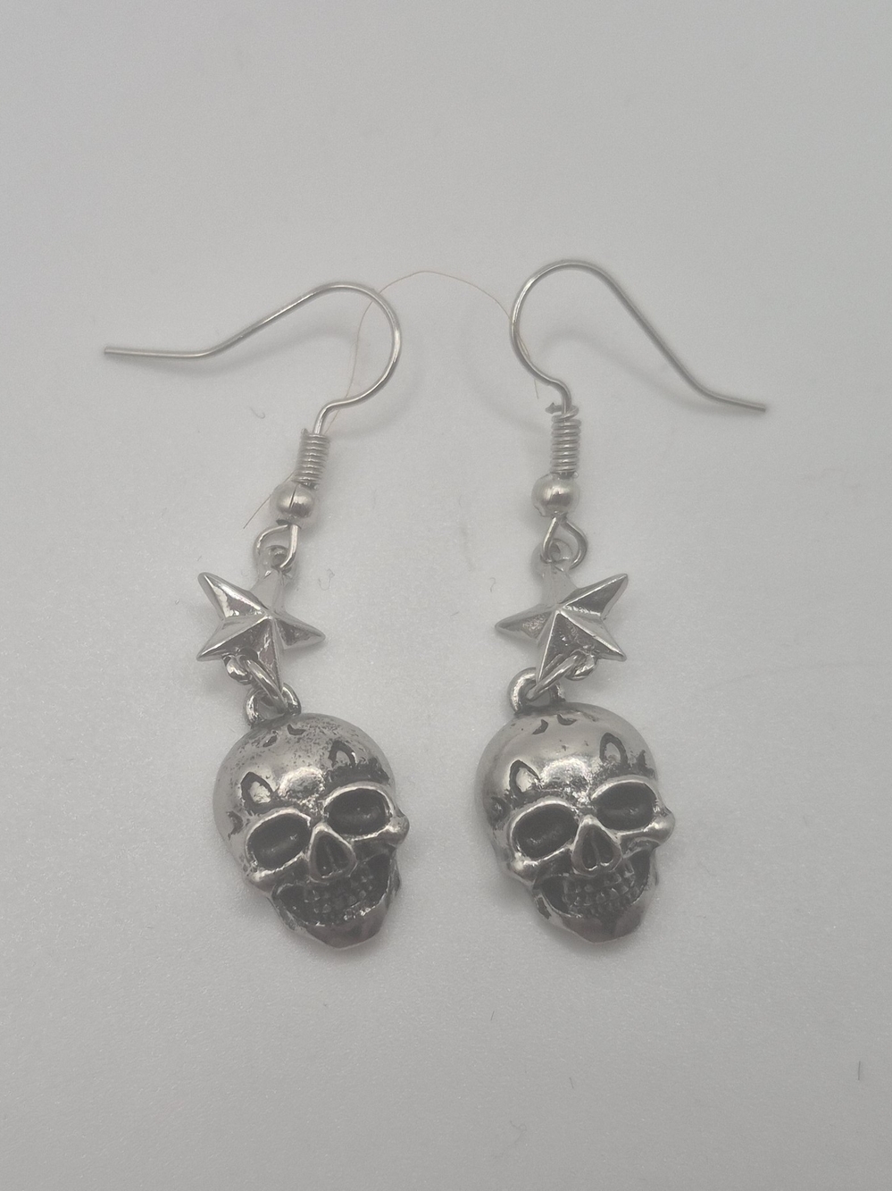 Skull & Star Earrings